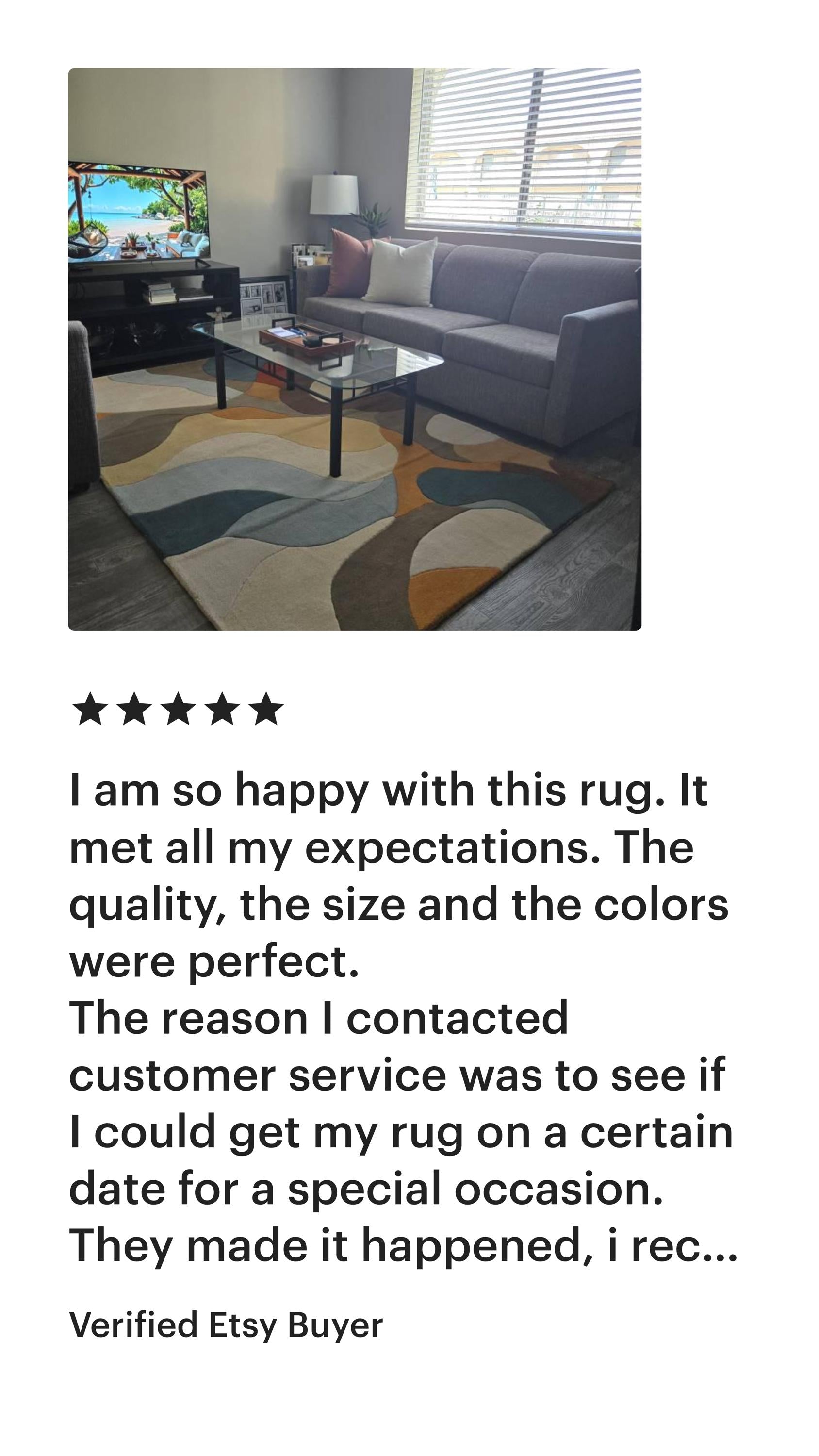 Hand Tufted Abstract Wool Rug | Modern Earth Tone Area Rug | Luxury Living Room Carpet | Scandinavian Style Rug | Custom Size Rug US UK